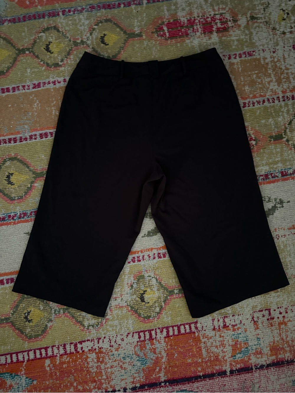 Lane Bryant 18 Black Challis Wide-Leg Pant with Hook Closure - Picture 6 of 6
